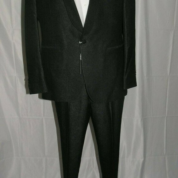 Michael Bastian One Button Shawl Collar Tuxedo 44L - Picture 2 of 11
